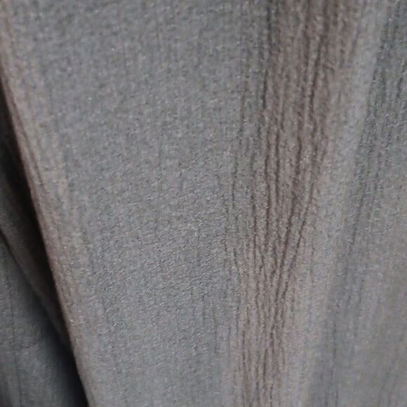 Calvin Klein Womens Black High Waist Wide Leg Pants Pockets sz 1X - Picture 7 of 13